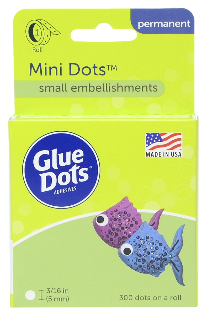 Glue Dots Mini Glue Dots - 3/16\
