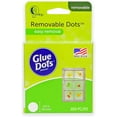 Glue Dots, Removable Dots, DoubleSided, 1/2", .5 Inch, 200 Dots, DIY
