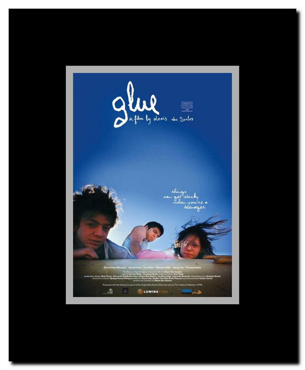 Glue Framed Movie Poster