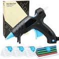 thumbnail image 1 of Raycial Mini Hot Glue Gun with 60 Plastic Glue Sticks, Fireproof for DIY Crafts, Repair & Crafting, 1 of 6