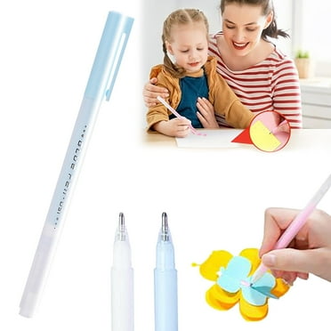 Glue Pen Clearance Quick Drying Color Glue Pen 2024 New Quick Roller Glue Pens Easy Precision Glue Pens for Scrapbooking Handmade Stationery Craft Glue Glitter Pens 1Ml 1X Pen