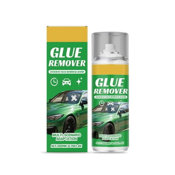 Glue Remover Spray, Surface Safe Sticky Stuff Remover for Car, Windows, Floor, Sticker Remover Rapidly Removes Labels, Gum, Tape, Wax
