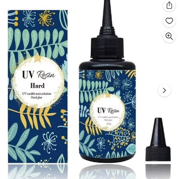 Glue Resin Clear Curing Resin Hard Transparent Curable Activated Epoxy Resin For Resin Casting And Coating DIY Fabrication(10ml)