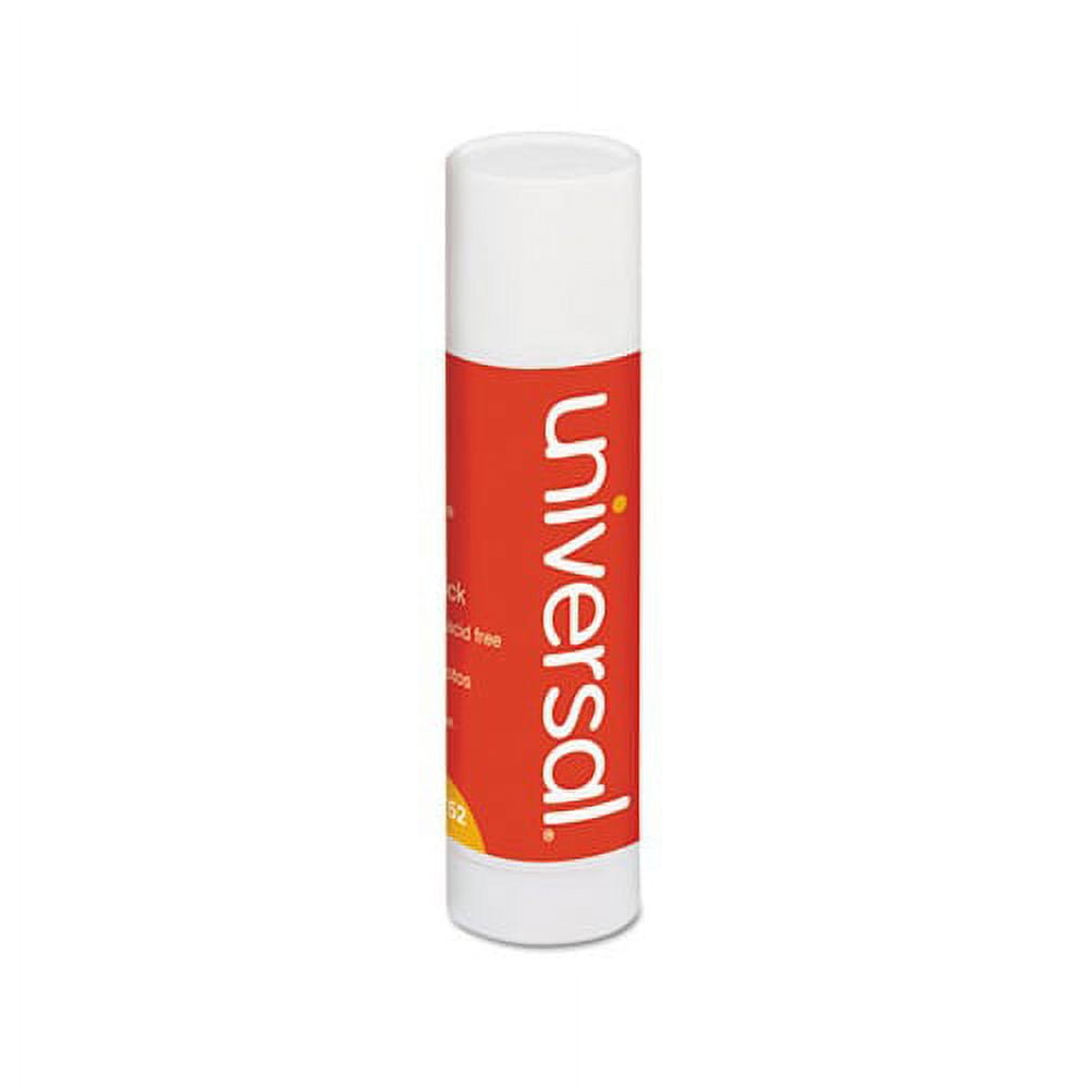 Glue Stick 1.3 oz, Applies and Dries Clear, 12/Pack