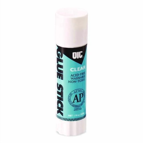 Glue Stick, 1.3 oz, Dries Clear | Bundle of 5