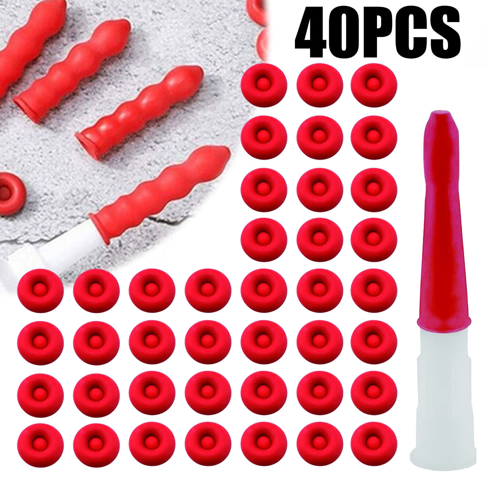 Glue Stick Tool Cap For Seal Caulking Tubes Caulk Sealer Caps For Caulk