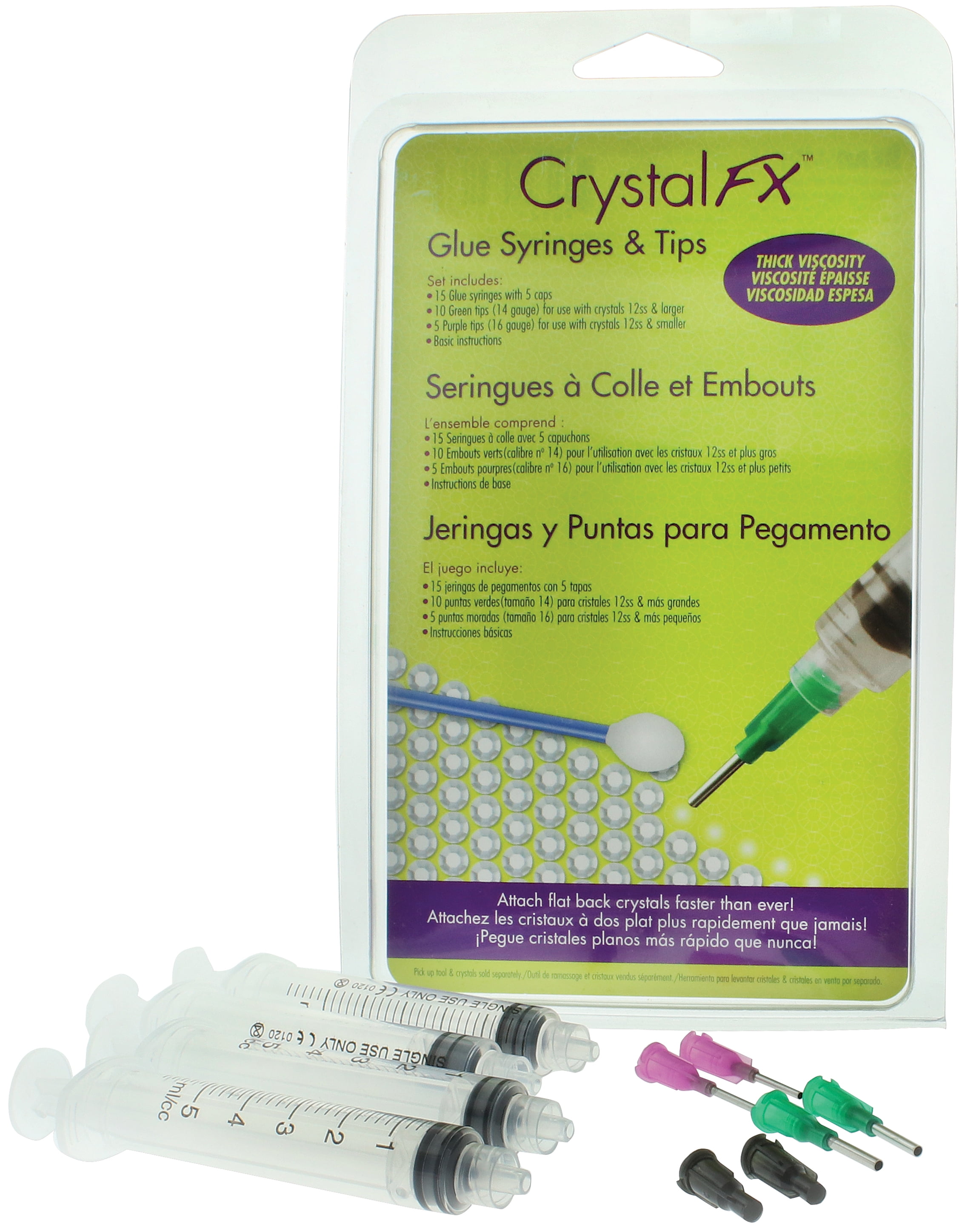 Glue Syringes To Attach Flatbacks 15/PkgFor E6000