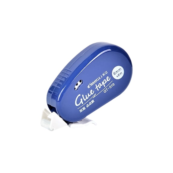 Glue Tape for Scrapbook, Power Glue Points, High Viscosity Dot Double Sided Tape Roller, Clear Large Capacity Adhesive Dots, Scrapbook and Journal Crafts, Clean Peel Tape, Blue