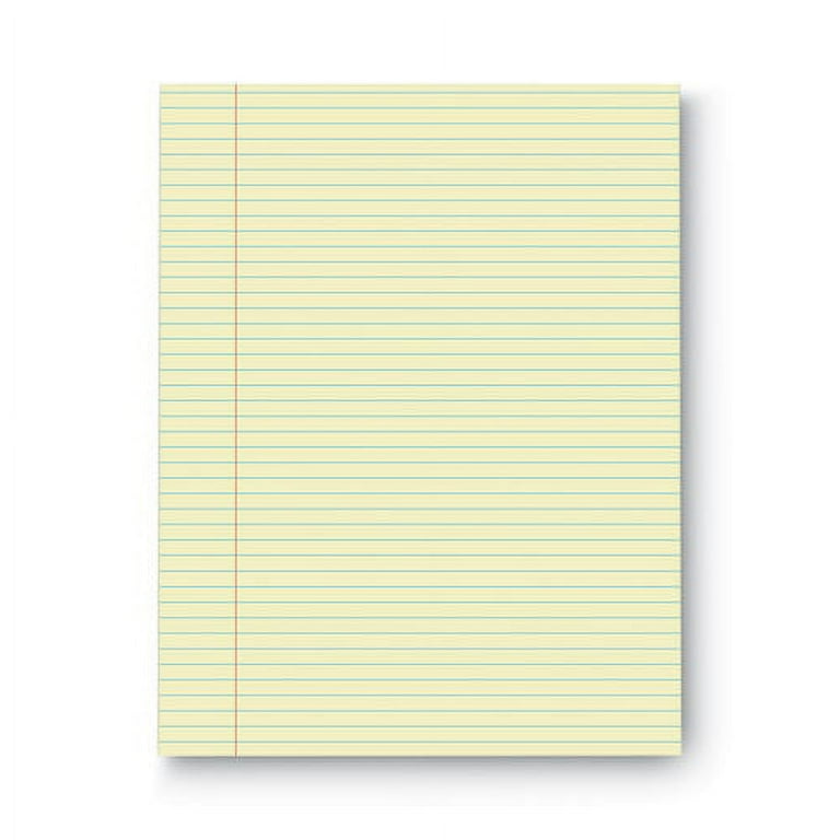 Second Nature Recycled Ruled Pads, Narrow Rule, 50 Canary-Yellow 5 x 8 Sheets, Dozen Second Nature Recycled Ruled Pads, Narrow Rule, 50 Canary-Yellow 5 x 8 Sheets, Dozen