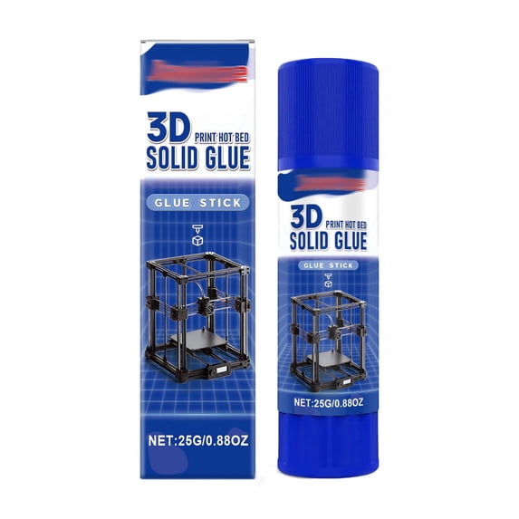 Glue 25ml Versatile 3D Printing Filament Sticks for Superior Adhesion and Easy Optimized for Various Hotbed Materials