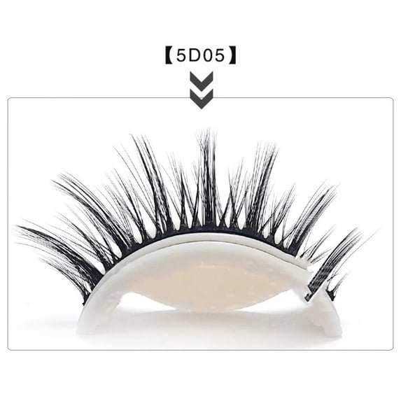 Glue-free Self-adhesive Strip 5d False Eyelashes