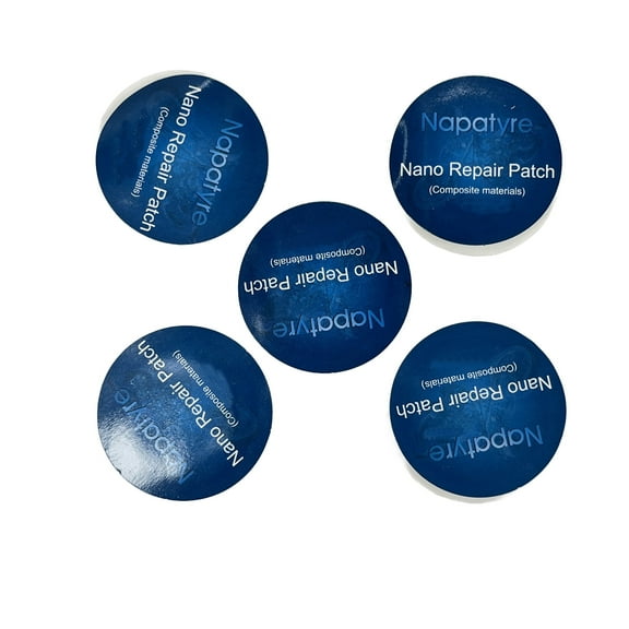 Glue-free self-adhesive tire patch