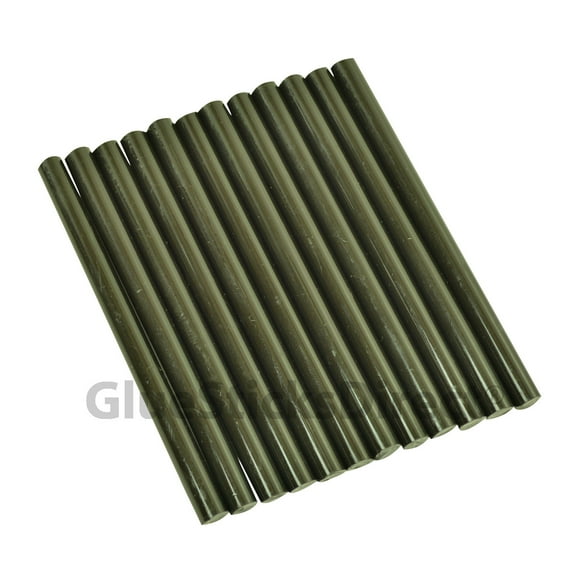 GlueSticksDirect Black Faux Wax Glue Stick Mini X 4" 24 Sticks