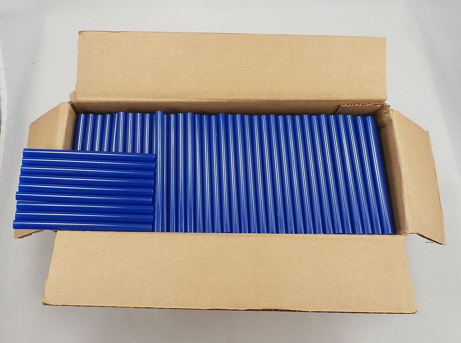 GlueSticksDirect Blue Colored Glue Sticks 5/16" X 4" 5 lbs