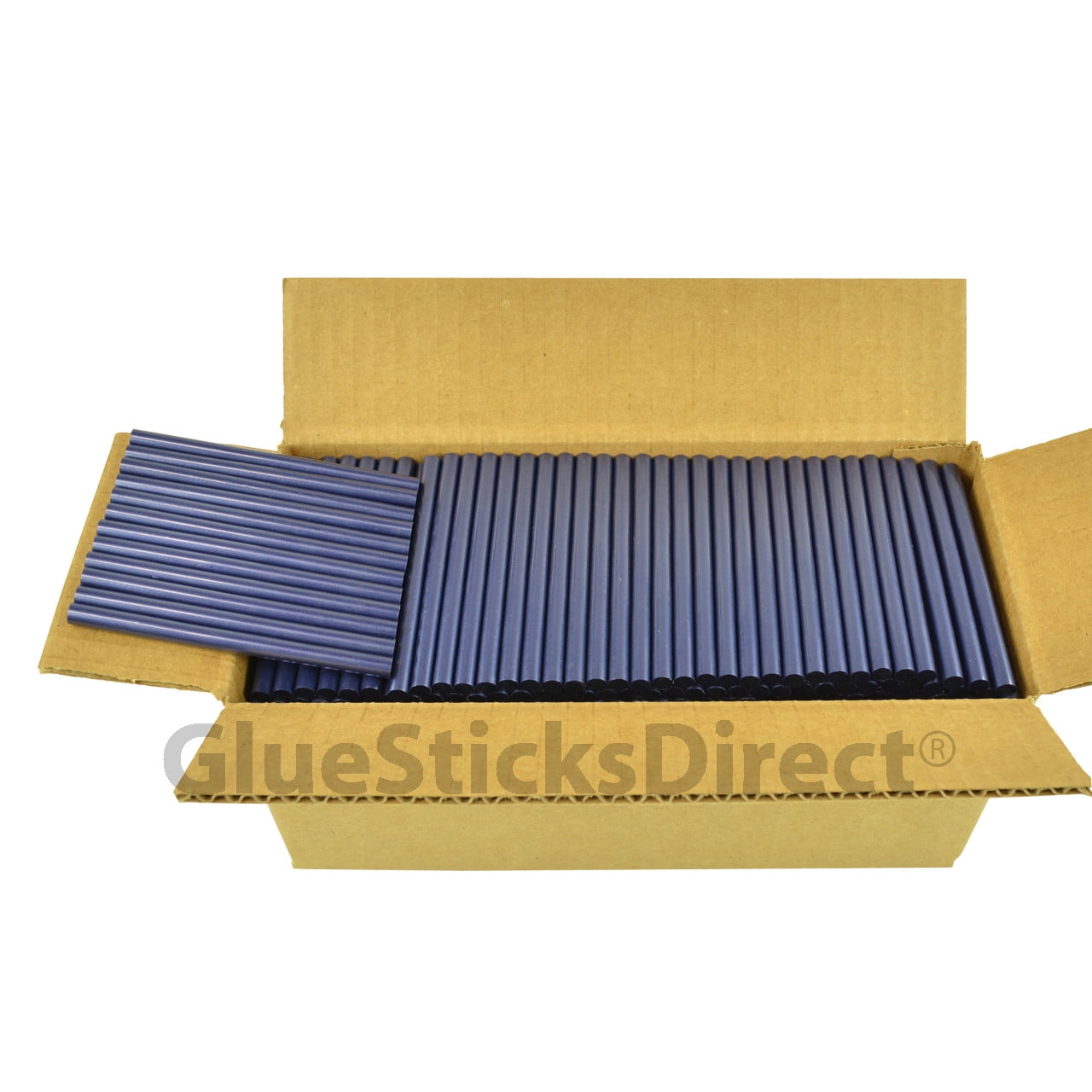 GlueSticksDirect Blue Metallic Colored Glue Stick Mini X 4" 5 lbs