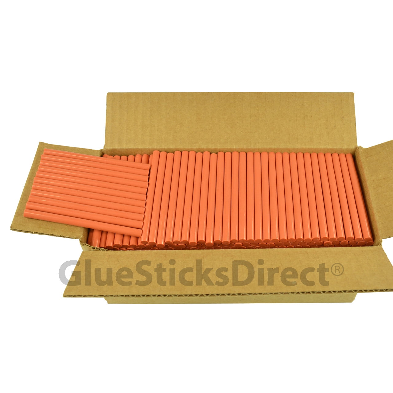 GlueSticksDirect Burnt Orange Colored Glue Stick mini X 4" 5 lbs