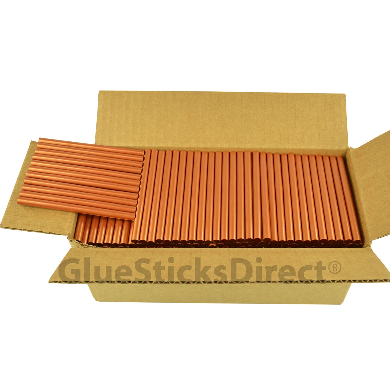 GlueSticksDirect Copper Metallic Colored Glue Sticks 5/16" X 4" 5 lbs