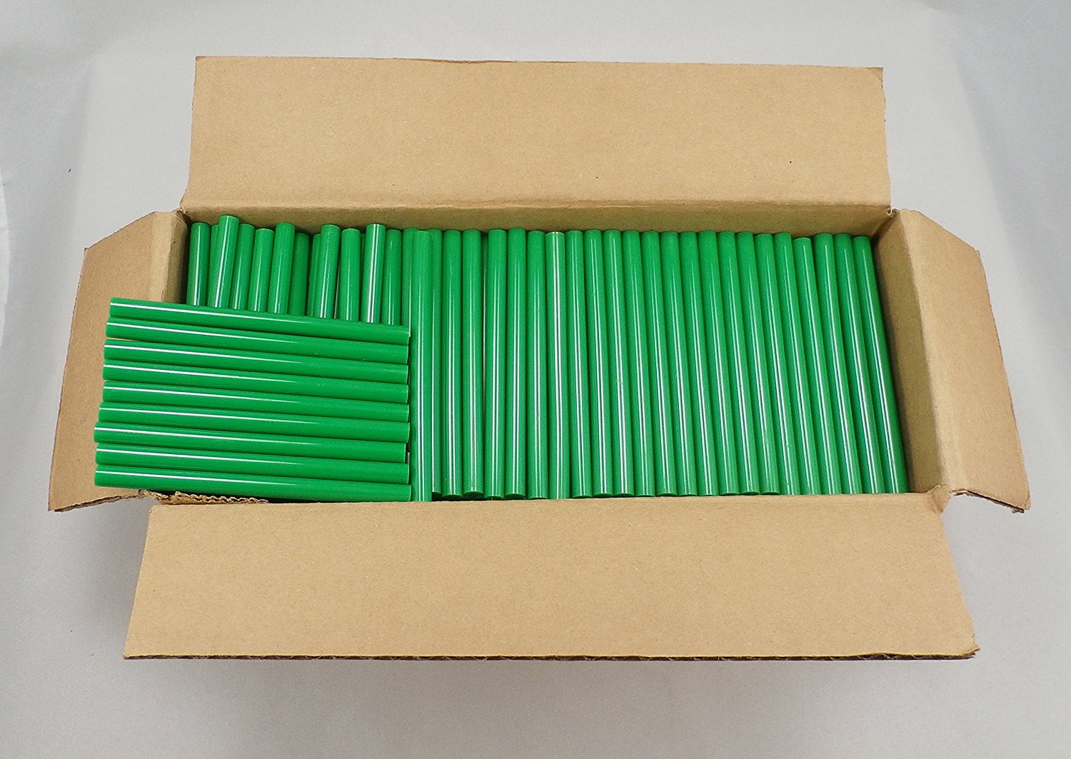 GlueSticksDirect Green Colored Glue Sticks 5/16" X 4" 5 lbs
