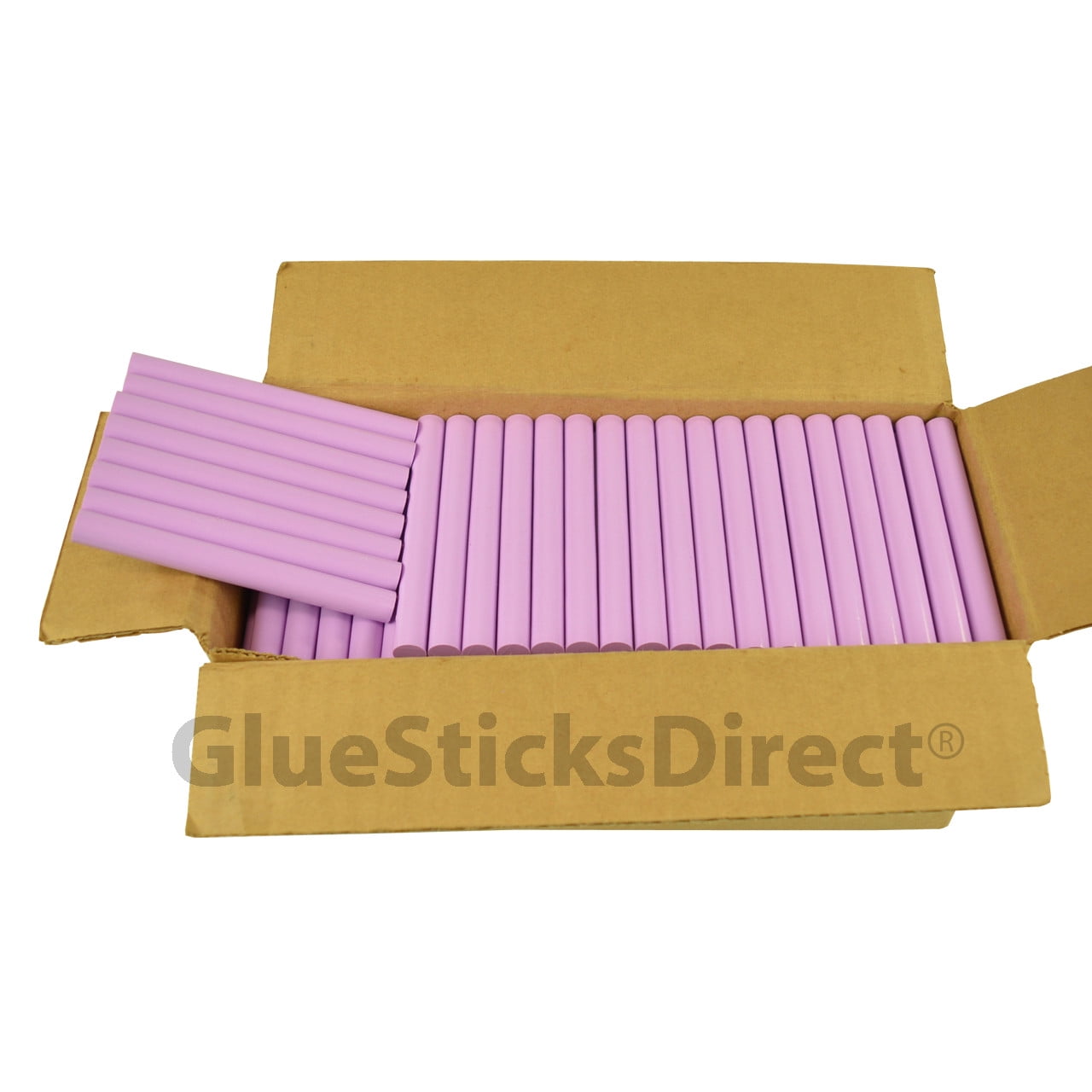 GlueSticksDirect Lavender Colored Glue Sticks 7/16" X 4" 5 lbs