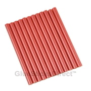 GlueSticksDirect Red Metallic Colored Glue Sticks Mini X 4 24 Sticks