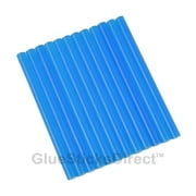 GlueSticksDirect Translucent Blue Colored Glue Sticks Mini X 4 24 Sticks