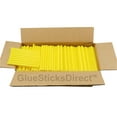 thumbnail image 1 of GlueSticksDirect Yellow Colored Glue Sticks 5/16" X 4" 5 lbs, 1 of 1