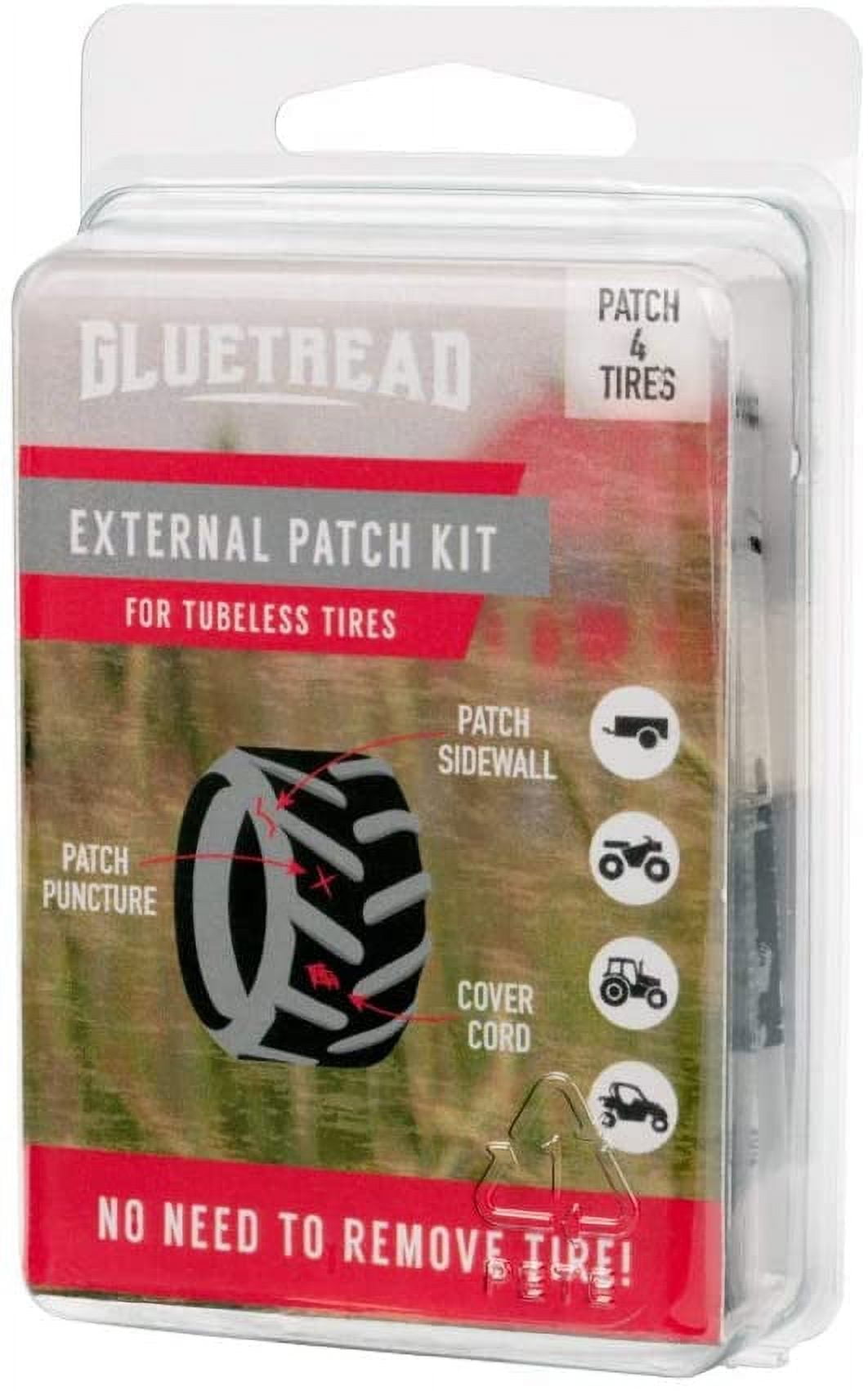 Monkey Grip Tire & Rubber Patch Kit For All Rubber Repairs 12 pack
