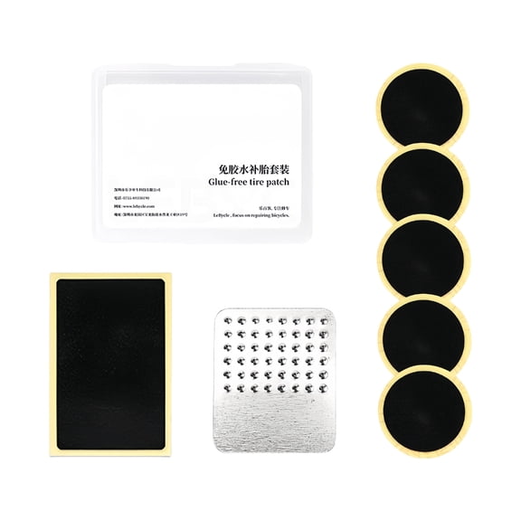 Glueless Bike Tire Puncture Repair Patches Bike Tire Puncture Patches Enduring
