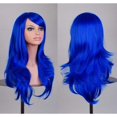 thumbnail image 1 of Glueless wigs, pre-plucked and pre-cut for beginners, women's synthetic lace front wigs, long wavy lace hairline with middle parting, suitable for daily parties, ready to wear in 3 seconds, 1 of 8