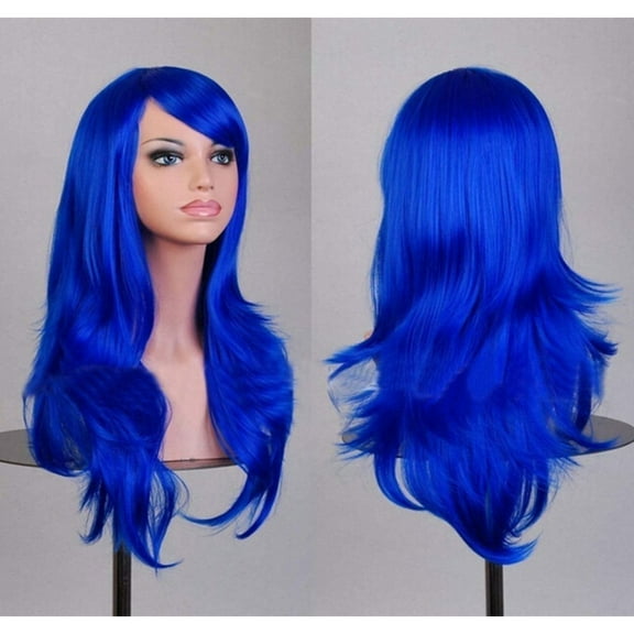 Glueless wigs, pre-plucked and pre-cut for beginners, women's synthetic lace front wigs, long wavy lace hairline with middle parting, suitable for daily parties, ready to wear in 3 seconds