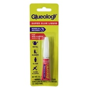 Glueology Liquid Super Glue for General Use, Clear, 3 g