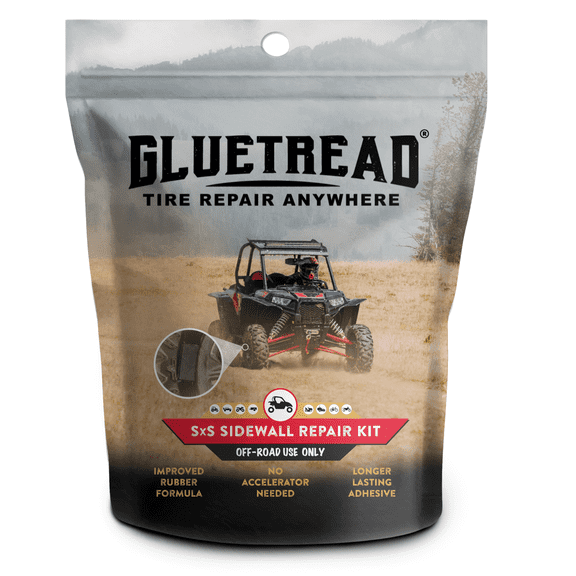 Gluetread SxS Sidewall Tire Repair Kit