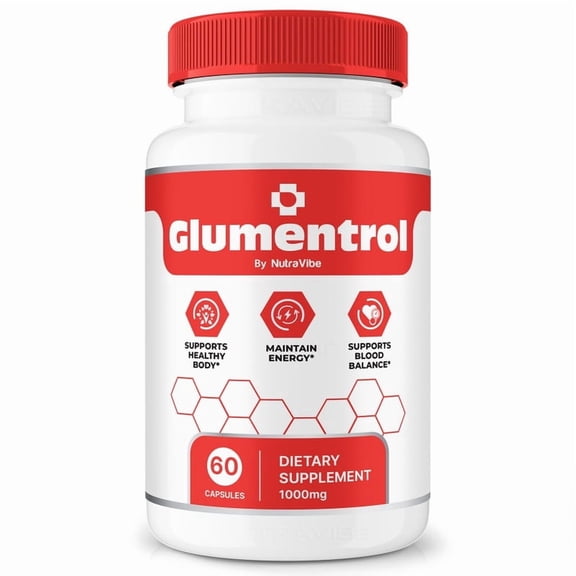 Glumentrol  Original Formula with a Clean Blend for Daily Wellness | Easy-to-Swallow Capsules (60 Capsules)