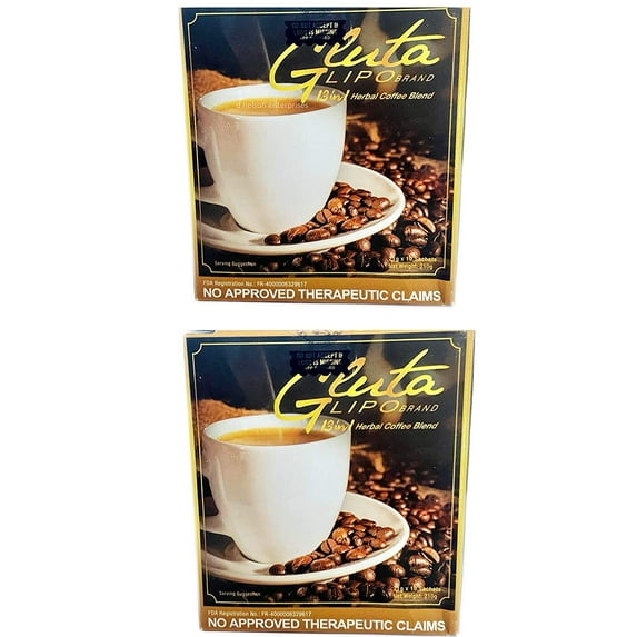 20 Sachets GlutaLipo Coffee 13 in 1 Slimming
