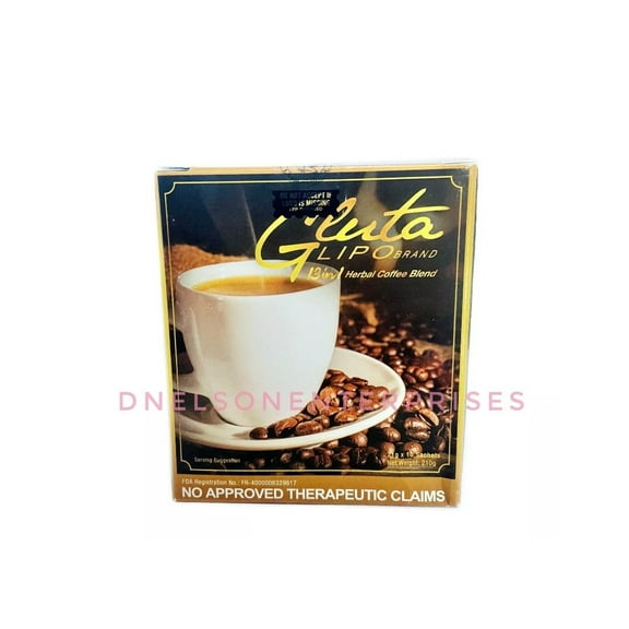 GlutaLipo Gluta Lipo Coffee 13-in-1 Drink Mix, 10-Sachets