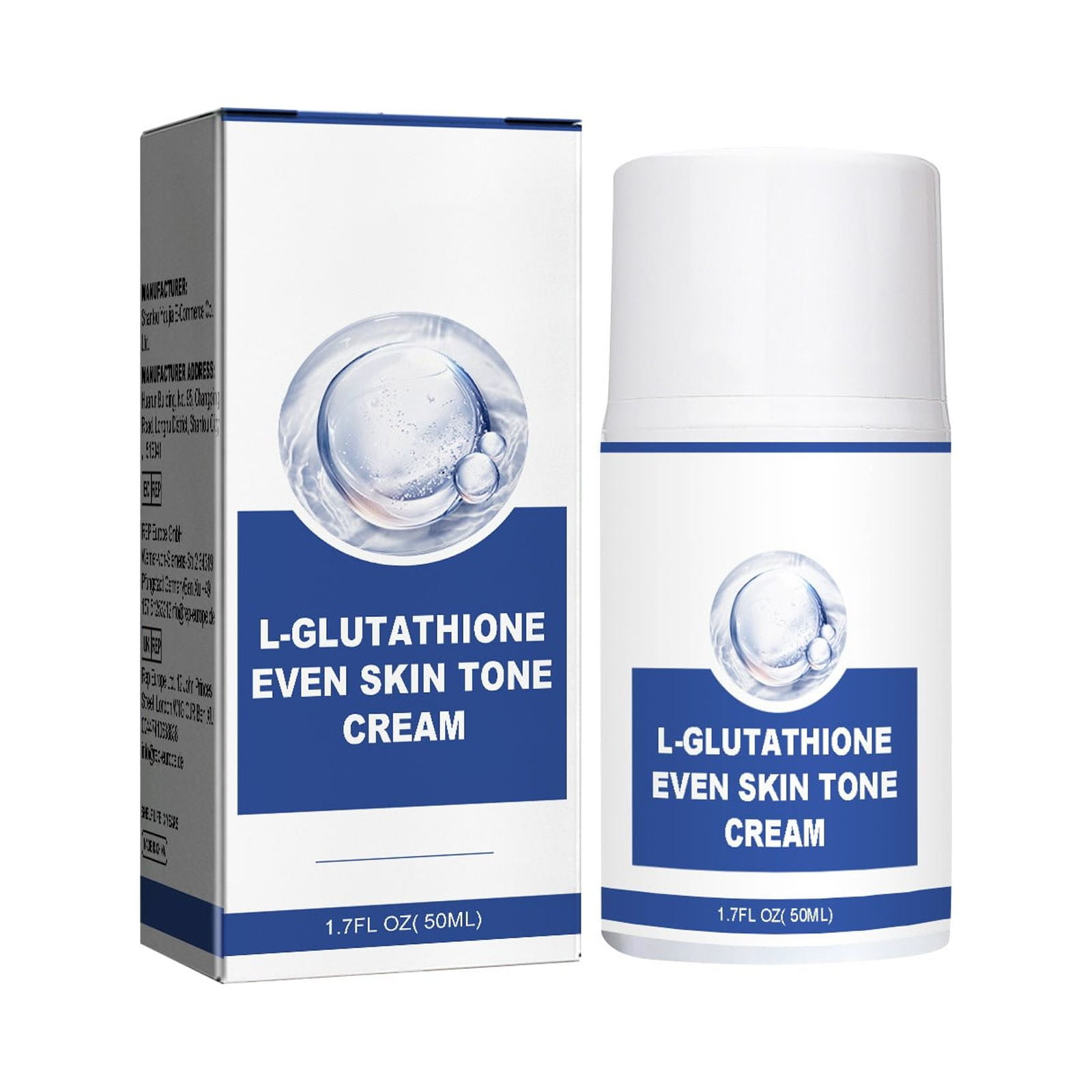 Glutathione Face Care Moisturizes and Fine Lines Brightens Skin ...