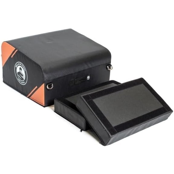 Glute Bench Bells of Steel - Soft Foam Hip Thrust Bridge Box, 66 lb Pad