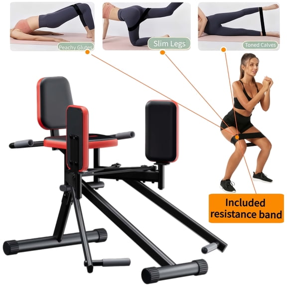 Glute & Thigh Exercise Equipment for Home Gym, Shapes Inner & Outer Thighs, Hip Lifting & Glute Shaping Workout Equipment