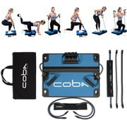 Glute Trainer - Full Body Workout System for Core, Booty, and Arm Exercises - Portable Home Gym Equipment with Instructional Videos - COBA Board Model