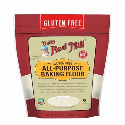 Gluten Free All Purpose Baking Flour, 22oz () - Vegan, Kosher Pack of 1