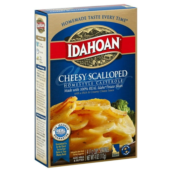Idahoan Cheesy Scalloped Homestyle Casserole 4 oz. (Pack of 32)