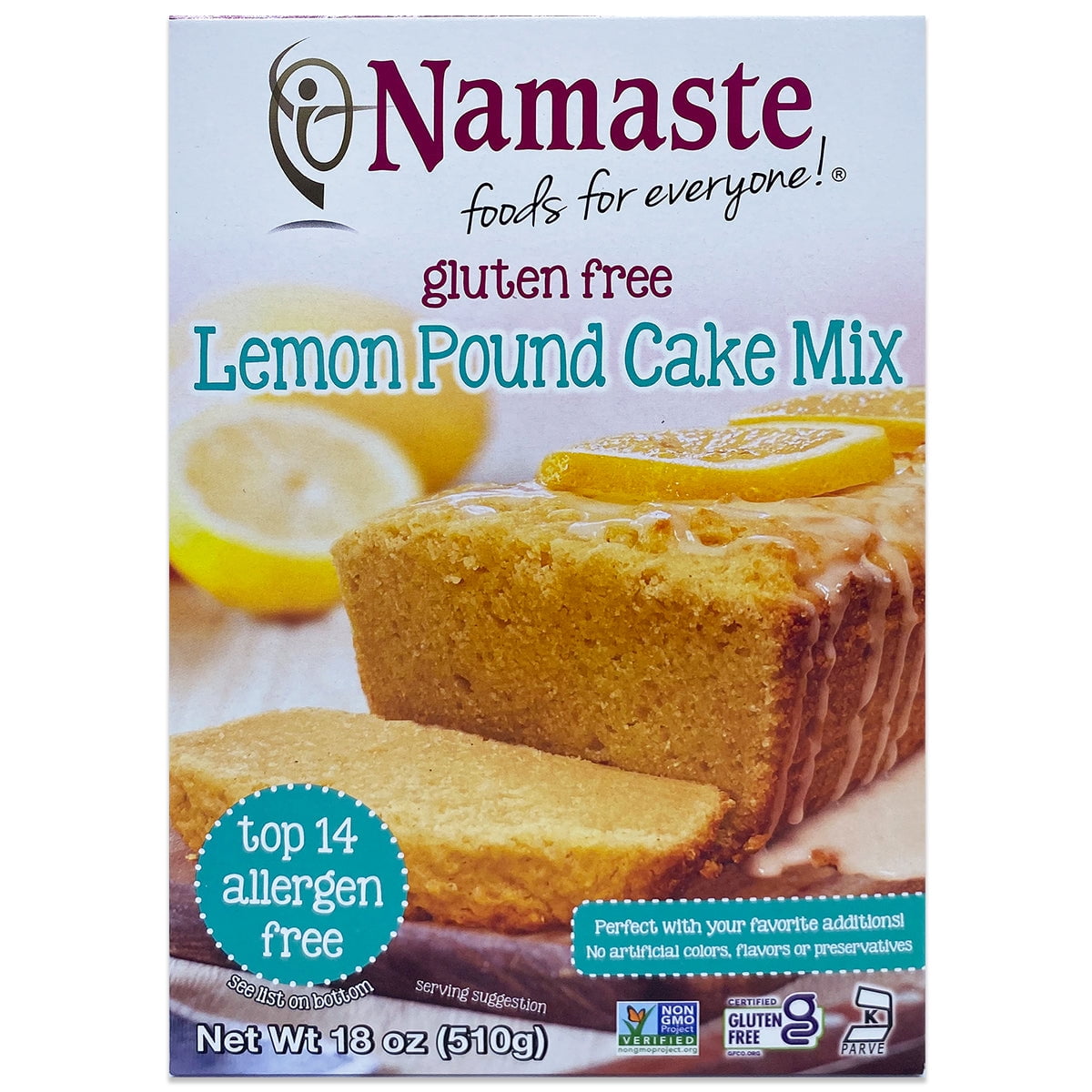 Gluten Free Lemon Pound Cake Mix, 18 oz (Pack of 6)