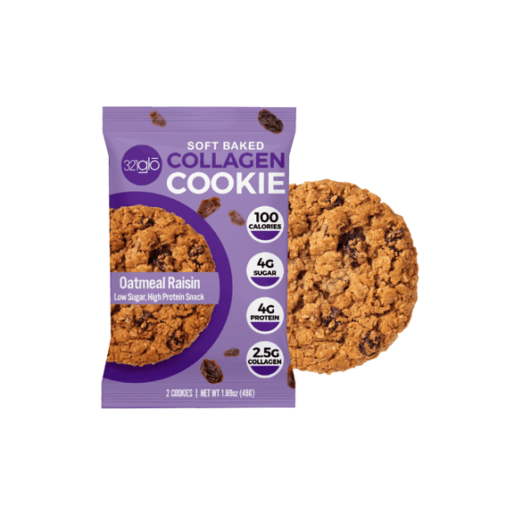 Gluten Free Oatmeal Raisin Collagen Protein+ Cookie