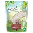 thumbnail image 1 of Gluten Free Organic Brown Rice Flour, 0.75 Pounds — Non-GMO, Raw, Vegan — by Food to Live, 1 of 8