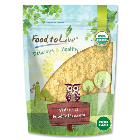 Gluten Free Organic Chickpea Flour, 0.5 Pounds Non-GMO, Gluten Free, Raw, Kosher, Vegan by Food to Live