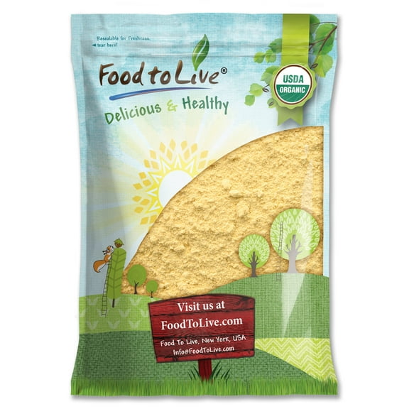 Gluten Free Organic Chickpea Flour, 8 Pounds Non-GMO, Gluten Free, Raw, Kosher, Vegan by Food to Live