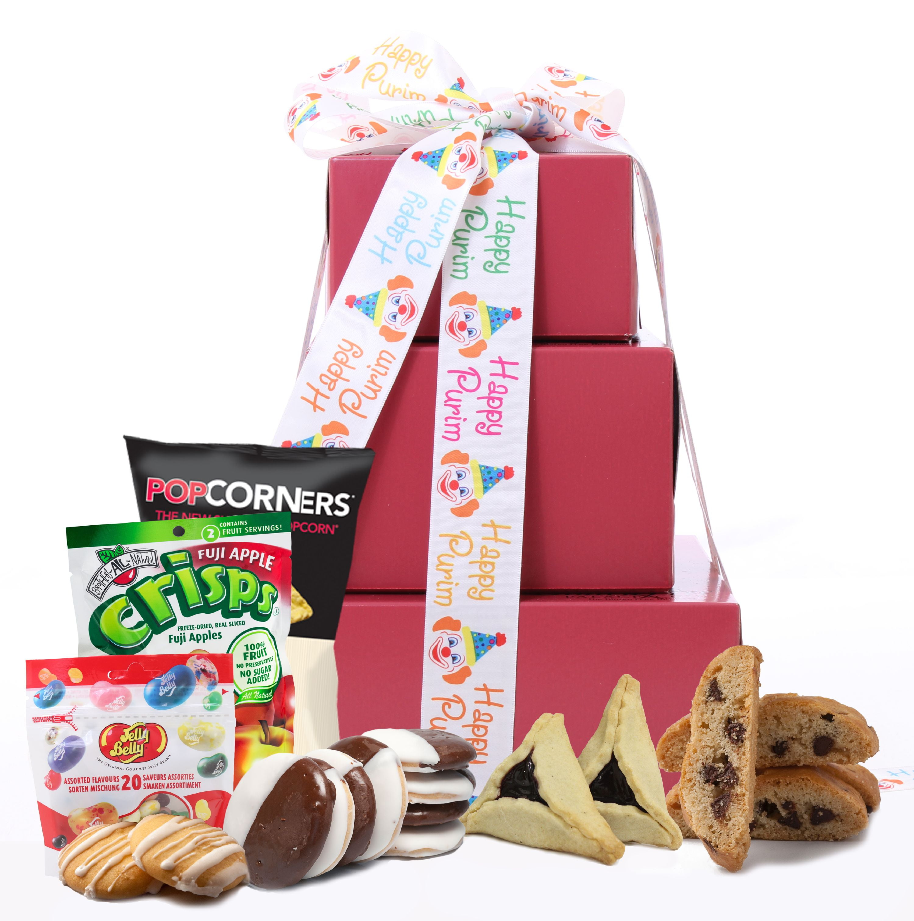 Gluten Free Palace Gluten Free Palace Bright Box of Joy! Purim Gluten Free Large Gift Tower, 2 Lb. — product image