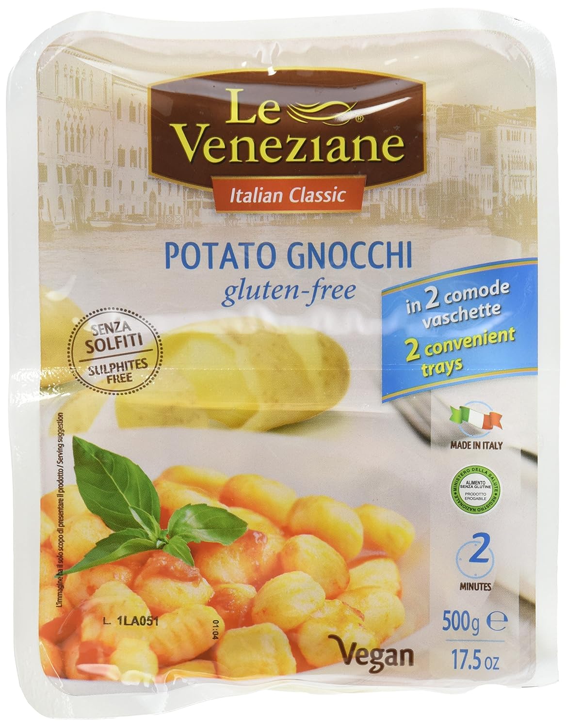 Gluten Free Potato Gnocchi 17.5 oz Pack of 3