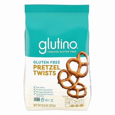Gluten Free Pretzel Twists, Salted, 8 oz