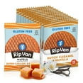 GlutenFree Stroopwafel Dutch Caramel & Vanilla Stroopwafels Healthy Snacks NonGMO Low Sugar